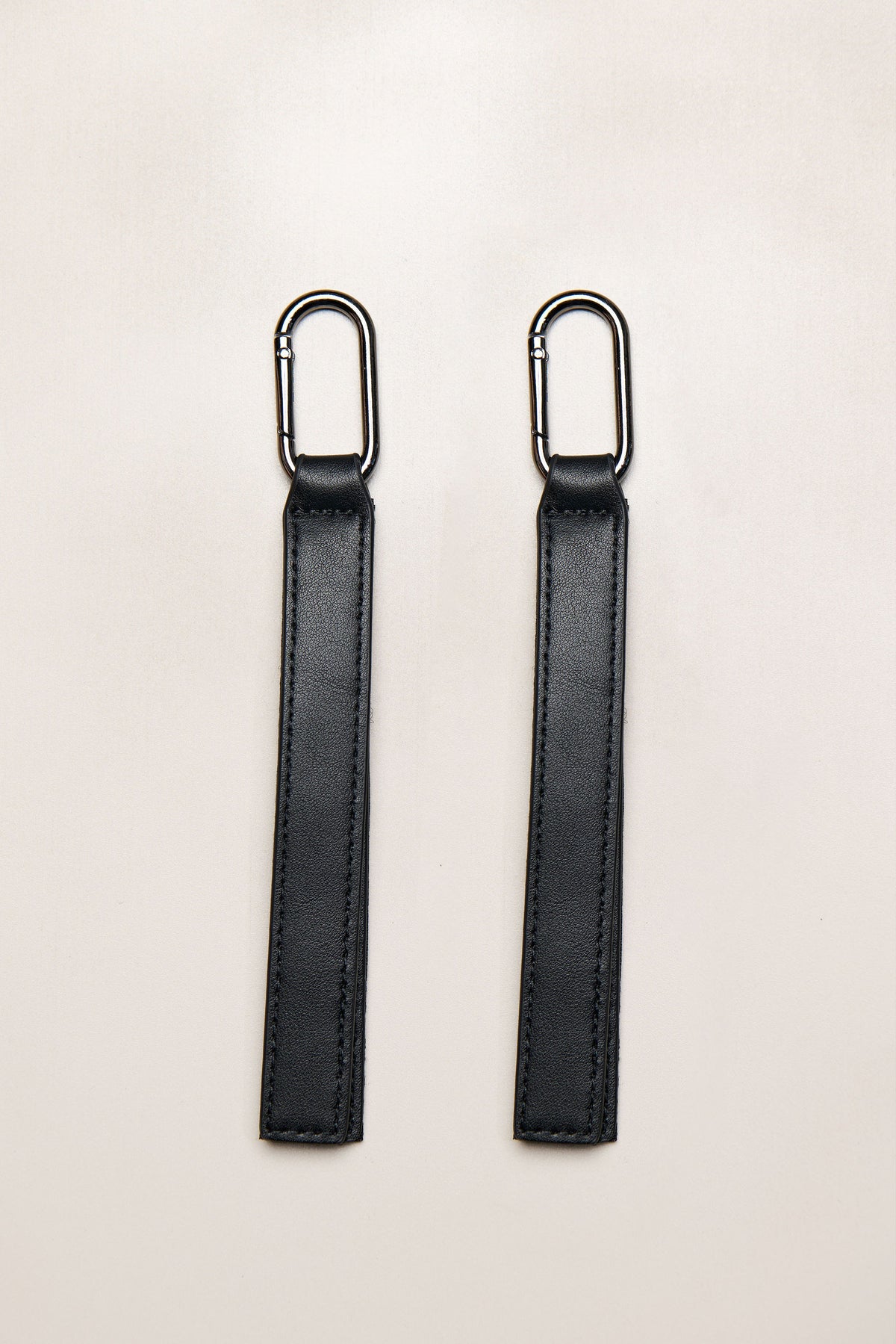 Black Pram Straps