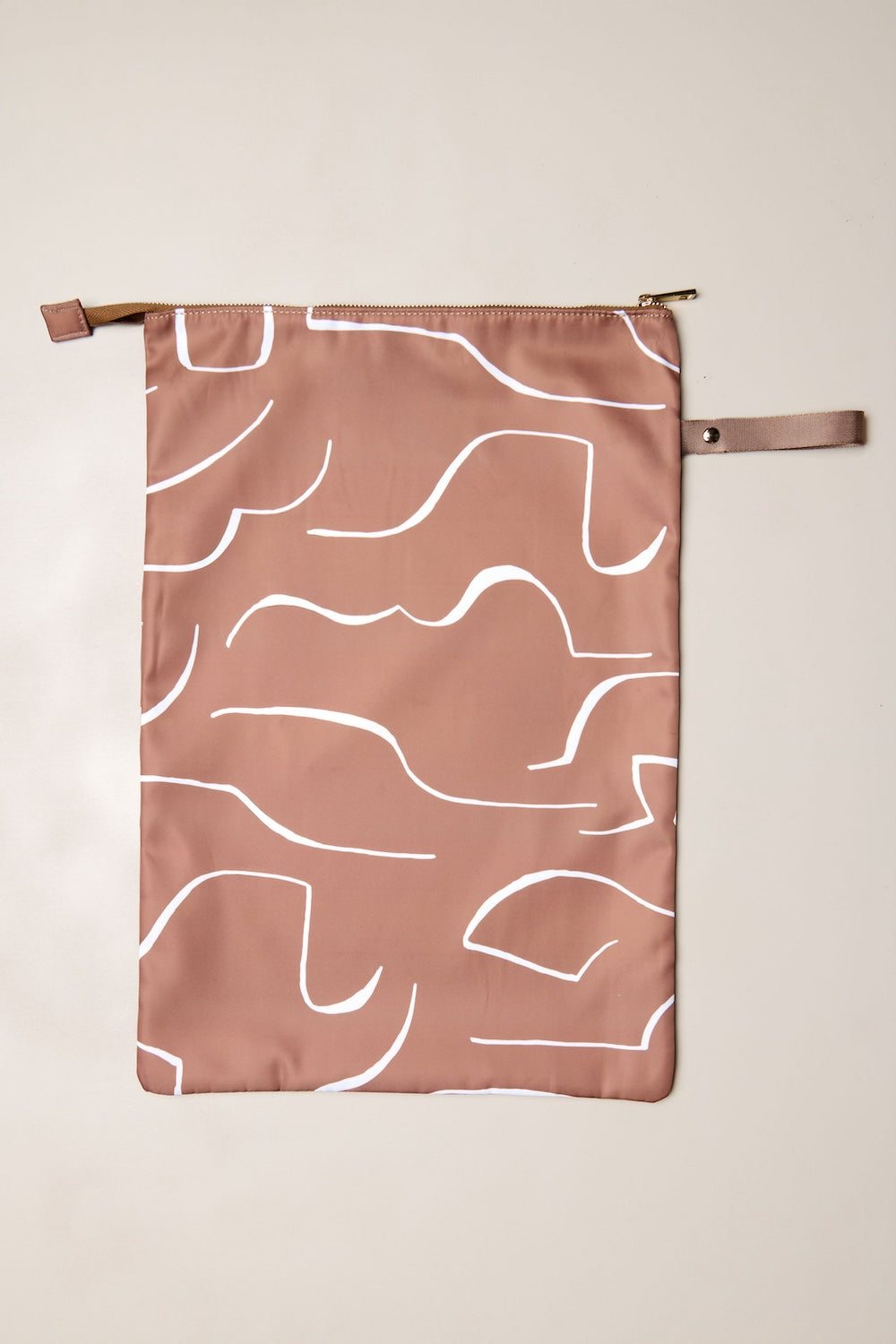 Tan Heiych wet bag for swimwear and damp items